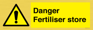 Danger Fertiliser store